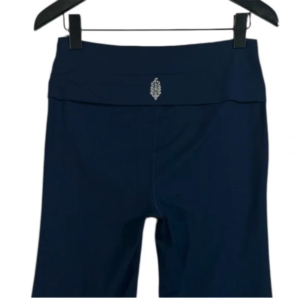 NWT Free People Quick Step Bubble Pants size Medium in Midnight Navy - Picture 7 of 8